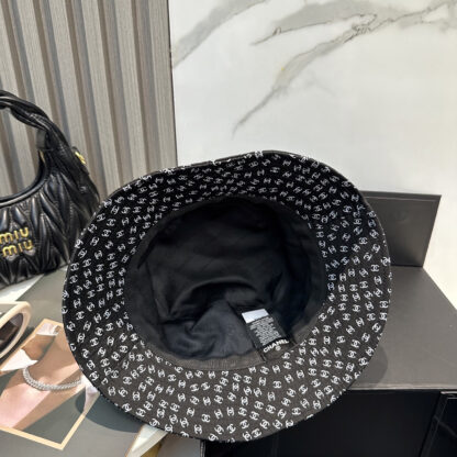 Chanel Classic Casual Fashion Bucket Hat - Image 4