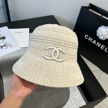 Chanel Spring/Summer Knitted Bucket Hat - Image 4