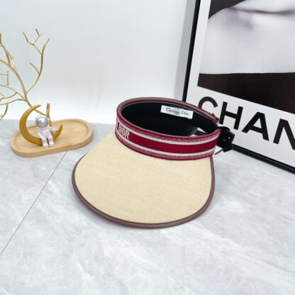Dior fashion holiday sun hat empty top hat - Image 5