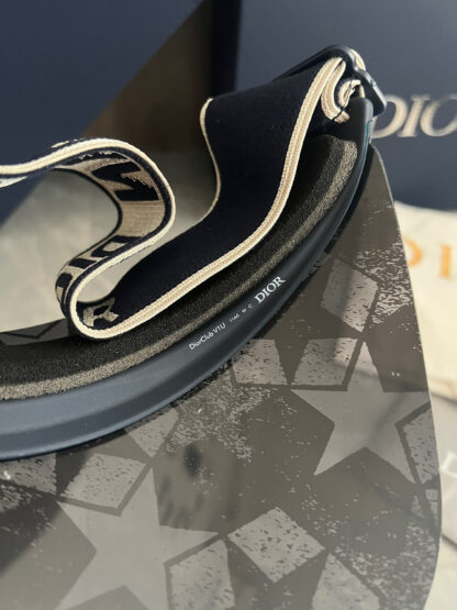 Dior Fashion Star Print Sun Hat - Image 5