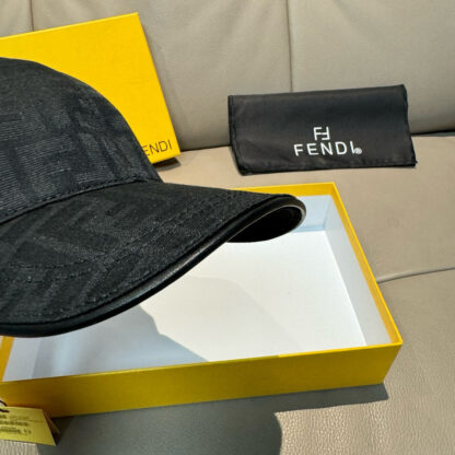 Fendi Classic Jacquard Fashion Baseball Cap - Image 5
