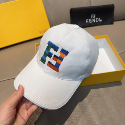 Fendi stylish embroidered baseball cap - Image 5