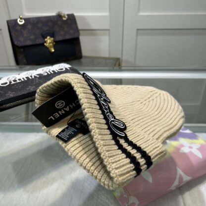 Chanel Unisex Knitted Hat - Image 4