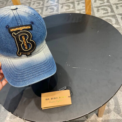 Burberry gradient denim baseball cap - Image 5