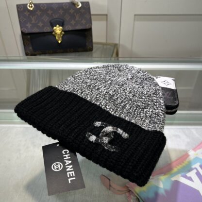 Chanel Unisex Knitted Hat - Image 4