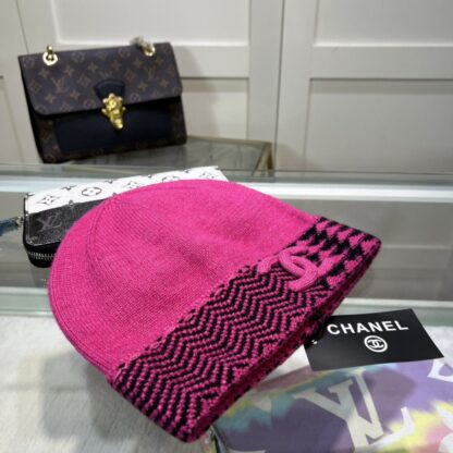 Chanel Unisex Knitted Hat - Image 3