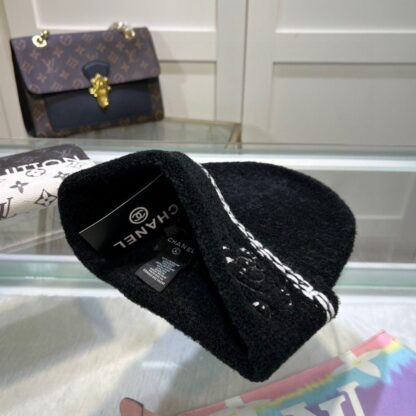 Chanel Unisex Knitted Hat - Image 4