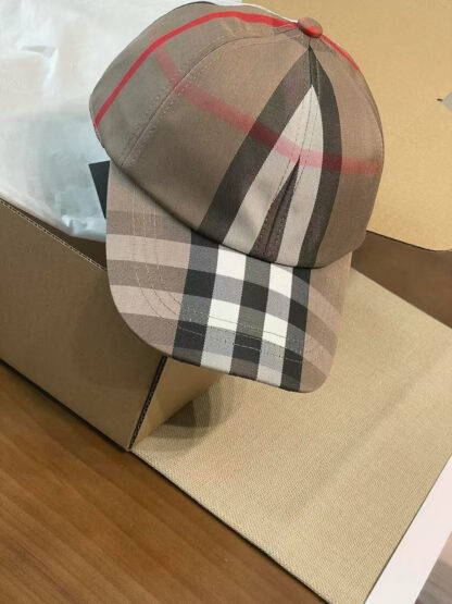Burberry Classic Check Baseball Cap - Image 5