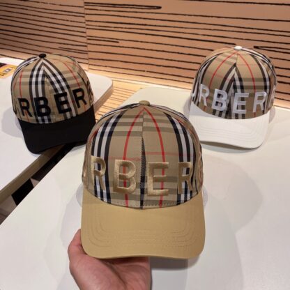Burberry Classic Check Baseball Cap - Image 5