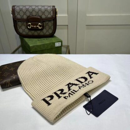 Prada wool-blend knitted hat - Image 4