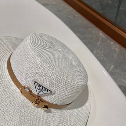 Prada new straw sun hat - Image 4