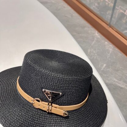 Prada new straw sun hat - Image 4