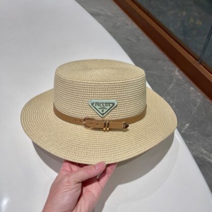 Prada new straw sun hat - Image 4