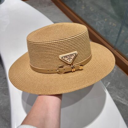 Prada new straw sun hat - Image 4