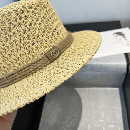 Gucci flat hat hollow sun hat - Image 4