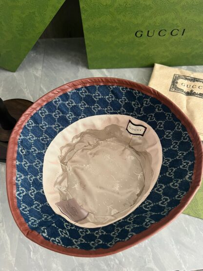Gucci Double G jacquard bucket hat - Image 4