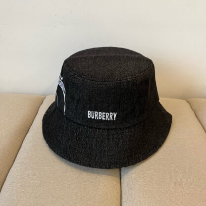 Burberry Fashion Embroidered Simple Bucket Hat - Image 5