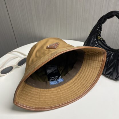 Prada Spring and Summer All-match Bucket Hat - Image 4