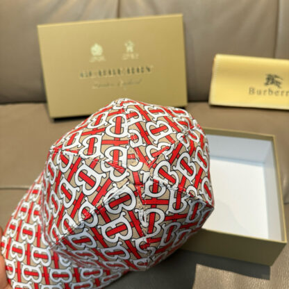 Burberry Fashion Print Baseball Cap - Image 5