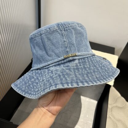 Burberry New Denim Bucket Hat - Image 5
