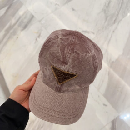 Prada embroidered letters all-match baseball cap - Image 4