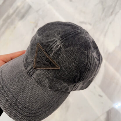Prada embroidered letters all-match baseball cap - Image 4