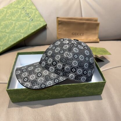 Gucci jacquard baseball cap - Image 4