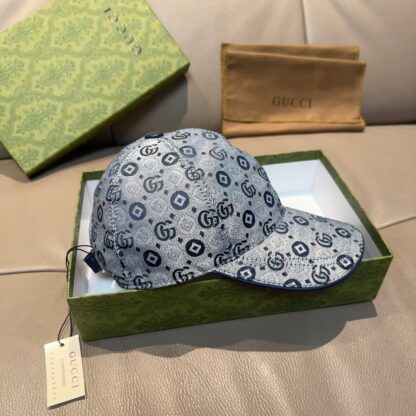 Gucci jacquard baseball cap - Image 4