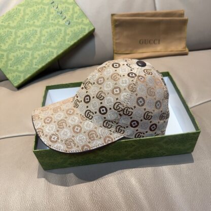 Gucci jacquard baseball cap - Image 4