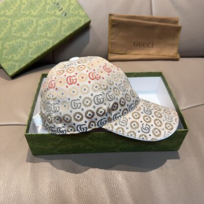 Gucci jacquard baseball cap - Image 4