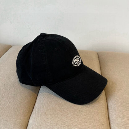 Miu Miu Denim Baseball Cap - Image 5