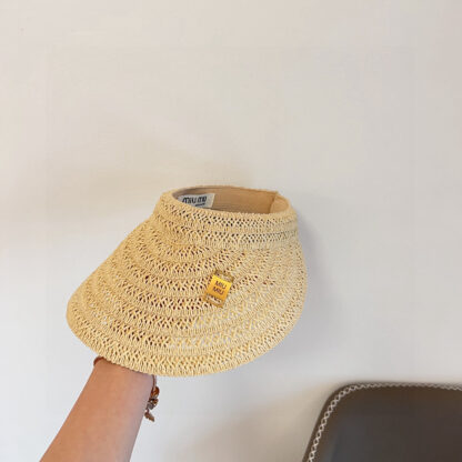 Miu Miu Straw Holiday Visor - Image 5