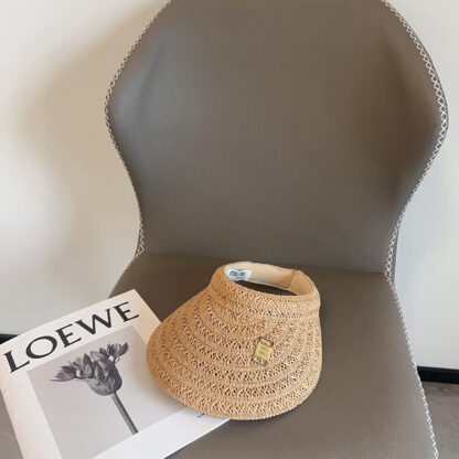 Miu Miu Straw Holiday Visor - Image 5