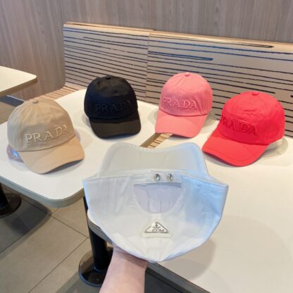 Prada British style unisex baseball cap - Image 4