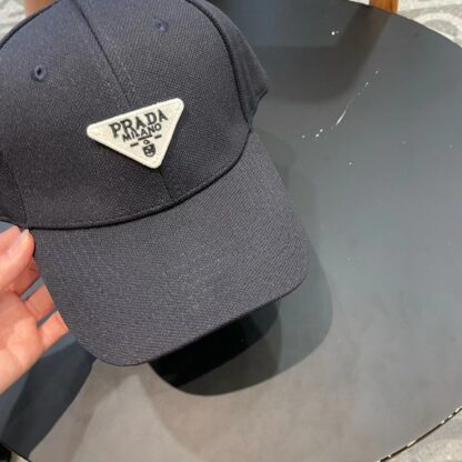 Prada embroidered letters all-match baseball cap - Image 4