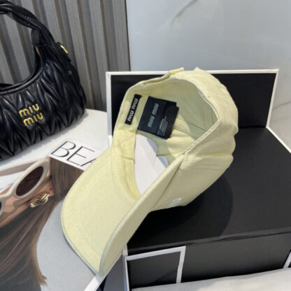 Miu Miu embroidered baseball cap - Image 5