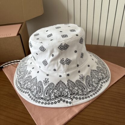 Miu Miu embroidered graffiti bucket hat - Image 5