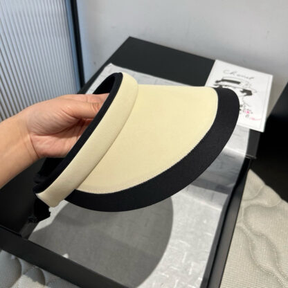 Prada new hollow top headband sun hat - Image 4