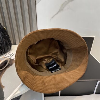 Miu Miu corduroy bucket hat - Image 5