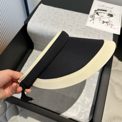Prada new hollow top headband sun hat - Image 4