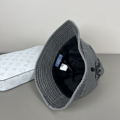 Prada Classic Fashion Bucket Hat - Image 4