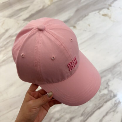 Miu Miu simple embroidered baseball cap - Image 5