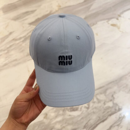 Miu Miu simple embroidered baseball cap - Image 5
