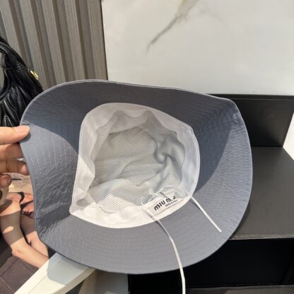 Miu Miu Simple Lightweight Bucket Hat - Image 5