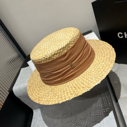 Yves Saint Laurent straw hat - Image 4