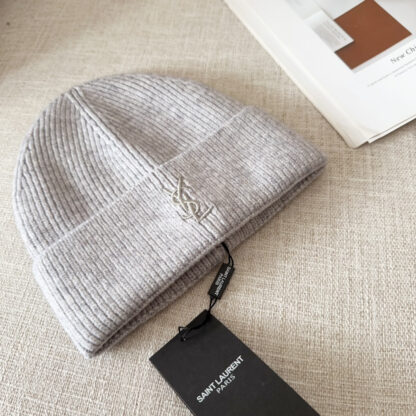 Yves Saint Laurent knitted hats for men and women - Image 4