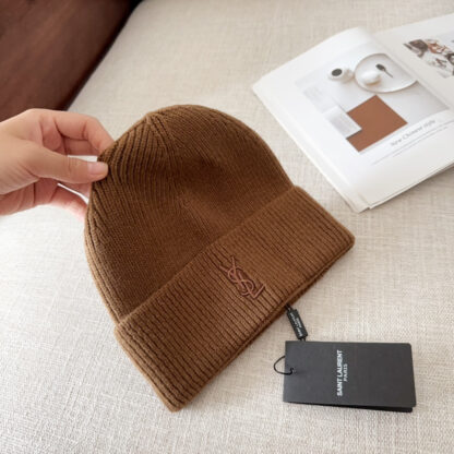 Yves Saint Laurent knitted hats for men and women - Image 4