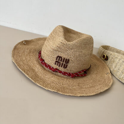 Miu Miu raffia hat - Image 5