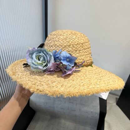 Miu Miu Raffia Hat - Image 5
