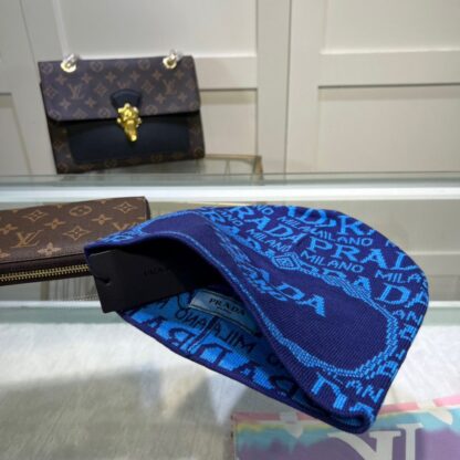 Prada wool blend knitted hat - Image 4